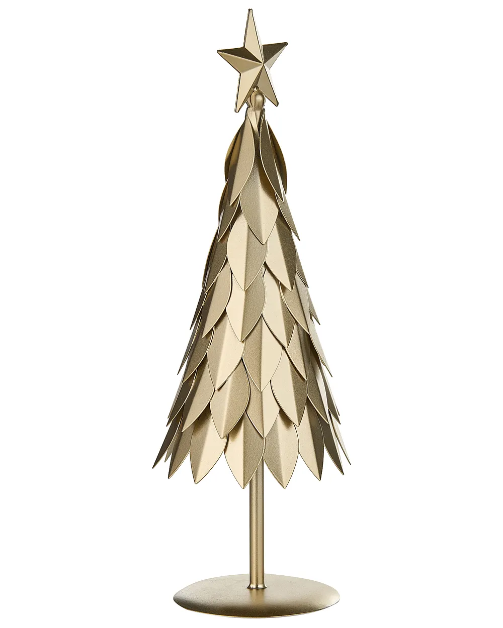 Kétdarabos dekorfigura szett KEMIJOKI 41/48 cm Karácsonyfa Arany_1156608