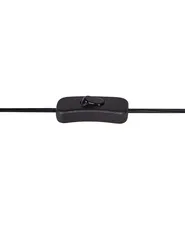 Lampada da scrivania a LED LAWSON Regolabile Metallo Nero_919215