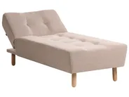 Chaise Longue ALSTEN Fabric Beige_1034570