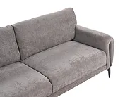 Sofa 3-Sitzer SKARO Chenillegewebe Taupe_1156592