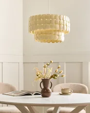 Chandelier KOTMALE Coconut Shell Light Beige_1003592