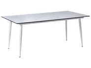Stół ogrodowy TOLENTINO 180 cm 90 cm Imitacja kamienia Jasnoszary_1029935