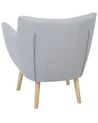 Fabric Armchair Grey DRAMMEN_719812