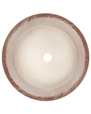 Donica VOULA 36 cm Złoty brąz_871801