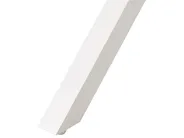Stół ogrodowy rozkładany FANES 184/242 cm 90 cm Metal Biały_928649