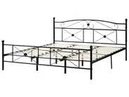 Bed Metal RODEZ 180 x 200 cm (EU Super King) Black_740645