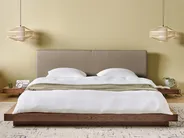 Waterbed Boucle ZEN 180 x 200 cm (EU Super King) Brown Ash Wood_1079930