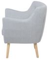 Fabric Armchair Grey DRAMMEN_719811