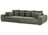 4 Seater Chenille Sofa Dark Green TORPO_918902