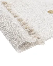 Tappeto ASTAF Bianco sporco 140 x 200 cm Cotone_908024