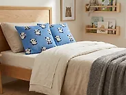Set di 2 cuscini TALOKAN 45 x 45 cm Cotone Blu_1178840