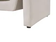 Divano 3 posti MAUNU Velluto Beige chiaro_895158
