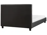 Cama Tecido LA ROCHELLE 140 x 200 cm Cinzento escuro_744994