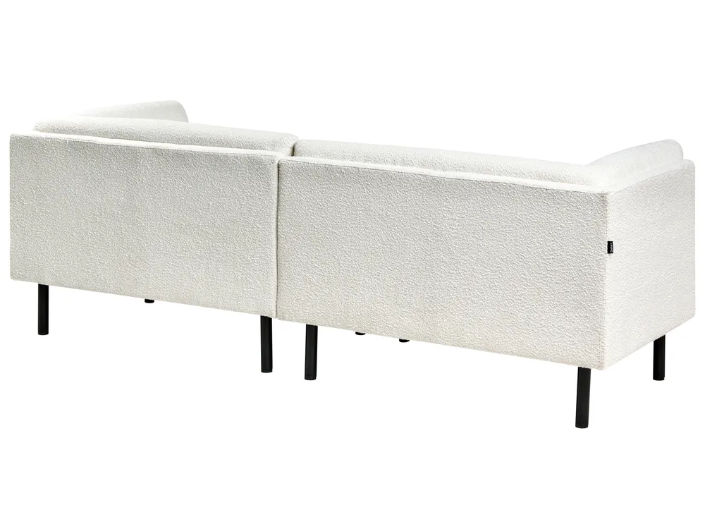 Sofa 3 Seater VORGOD Boucle Off-White_996645