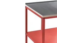 3-częściowa kuchnia ogrodowa ze zlewem VILAMA Czerwony Metal_1052363