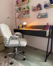 Sedia da ufficio PRINCESS Pelle sintetica Bianco_973095