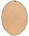 Wandspiegel gold oval 83 x 57 cm OUVEA_748526