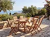 Set of 6 Garden Chair Cushions TOLVE 39 x 31 cm Yellow