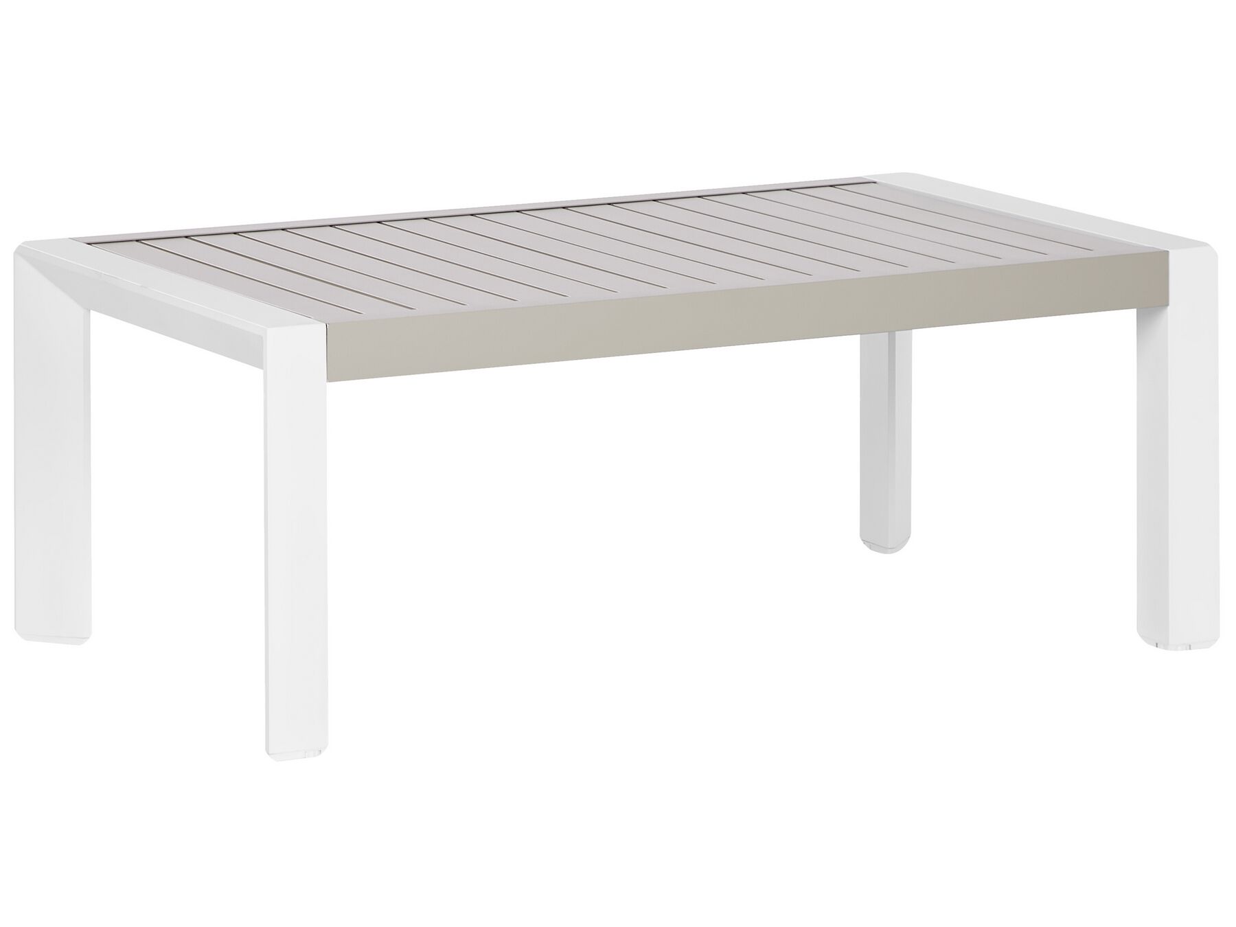 Table basse de jardin taupe CASTELLA_930541