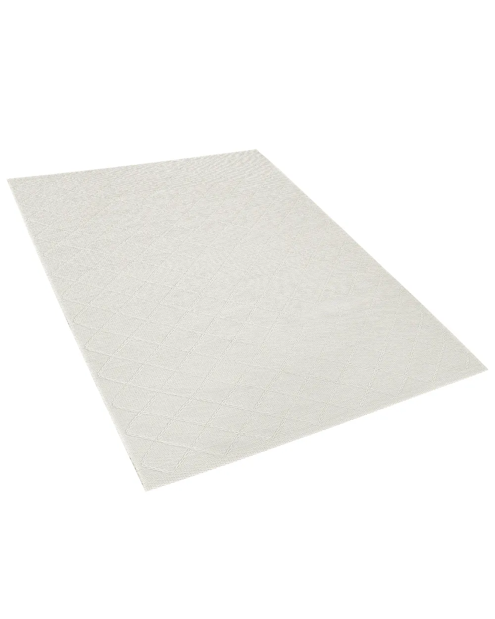 Rug ELLEK White 160 x 230 cm Wool_734528