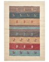 Tapis gabbeh en laine multicolore 160 x 230 cm SARILAR_855888