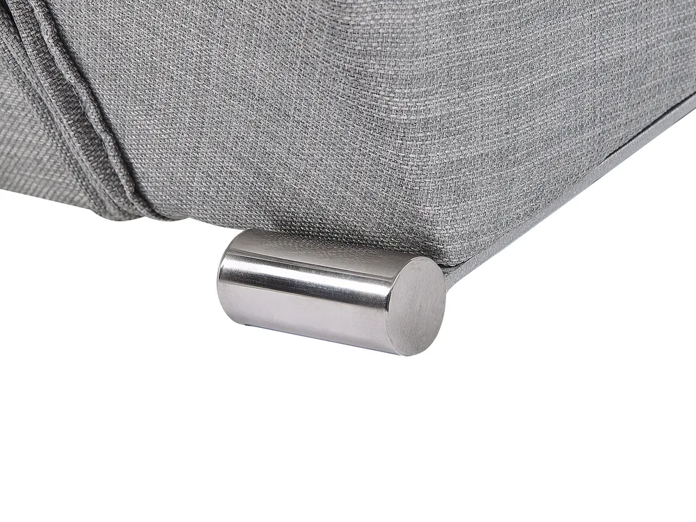 Bed Fabric LILLE 160 x 200 cm (EU King Size) Grey_72592