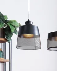 Pendant Lamp MUGA Metal Black_695095