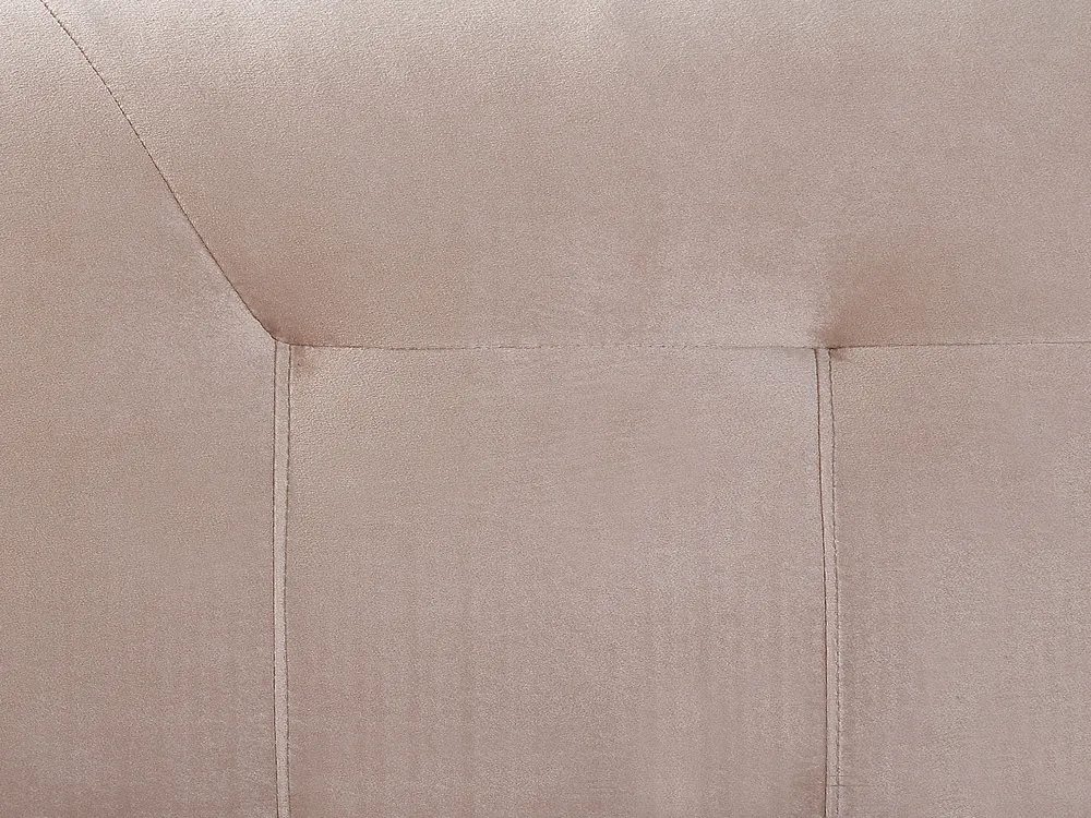 Boxspringbett Samtstoff MARQUISE 160 x 200 cm Beige_796778