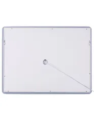 Lustro łazienkowe LED WASSY 80 cm 60 cm Srebrny_780789