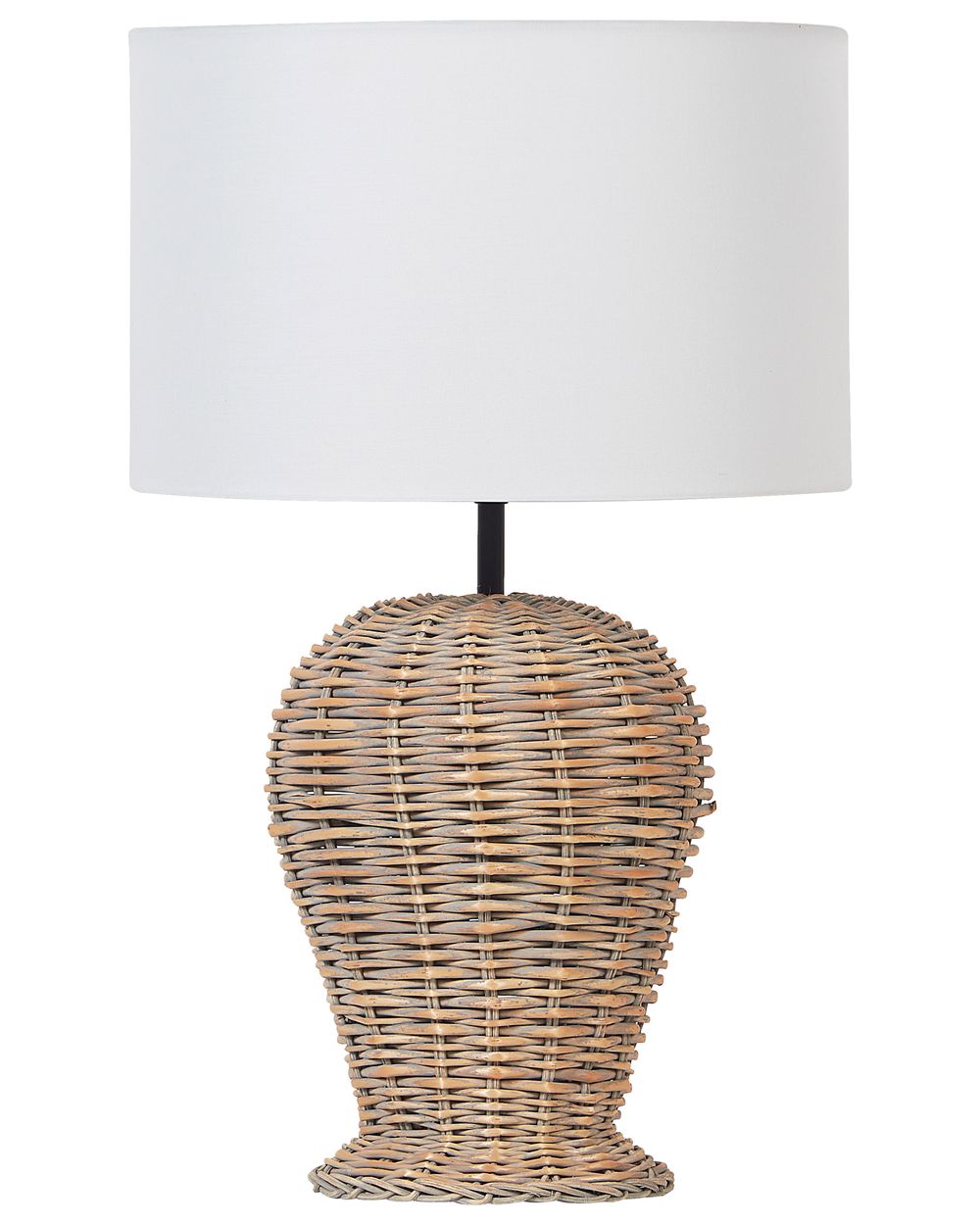 Stolná lampa FURELOS Ratan Prírodná