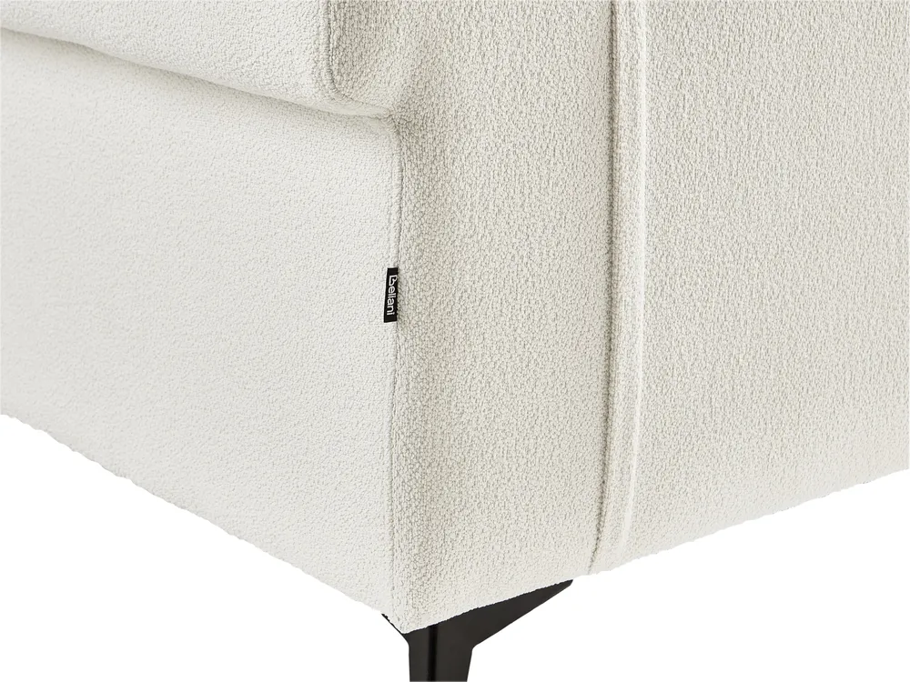 Divano 2 posti SKIVE Bouclé Bianco_948674