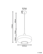 Pendant Lamp PIRRIS Glass Transparent_1036443