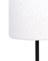 Lampada da tavolo boucle bianco VINAZCO_906237