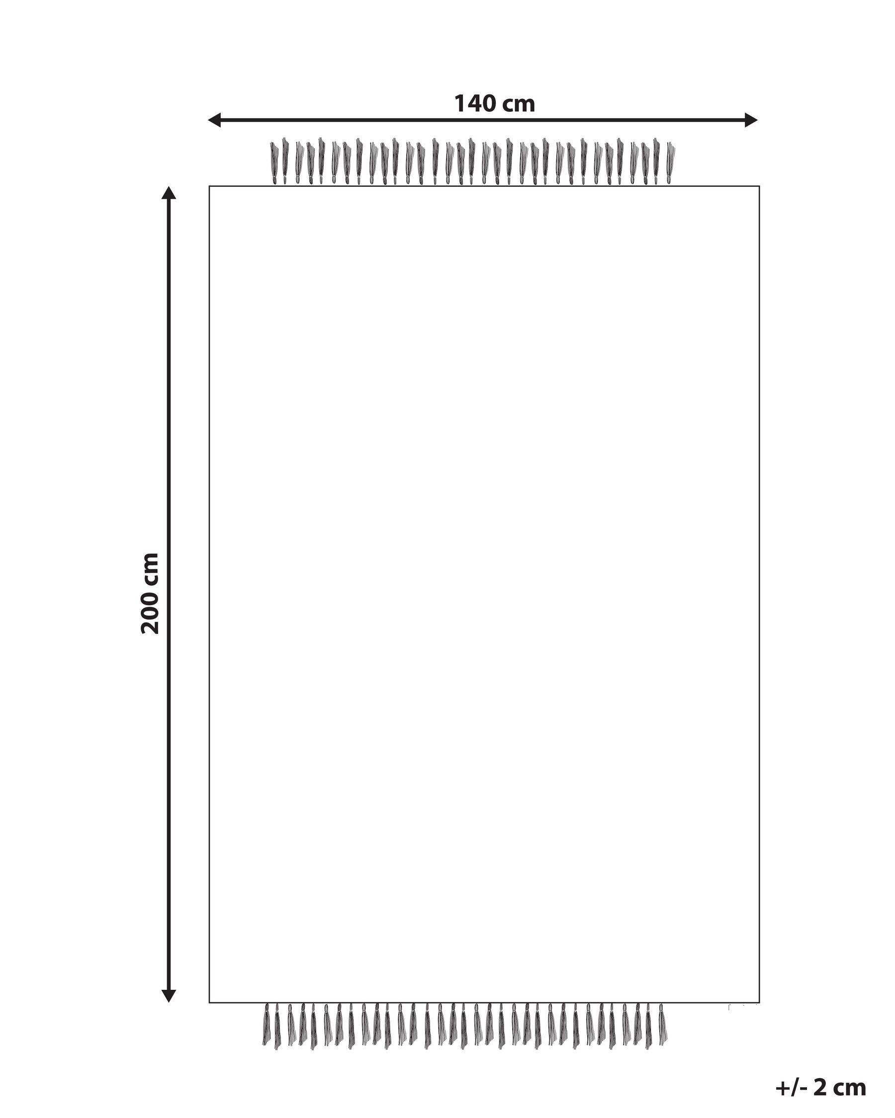 Wool Area Rug 140 x 200 cm Black and Off-White ATLANTI_847269 Wool Area Rug 140 x 200 cm Black and Off-White ATLANTI_847269