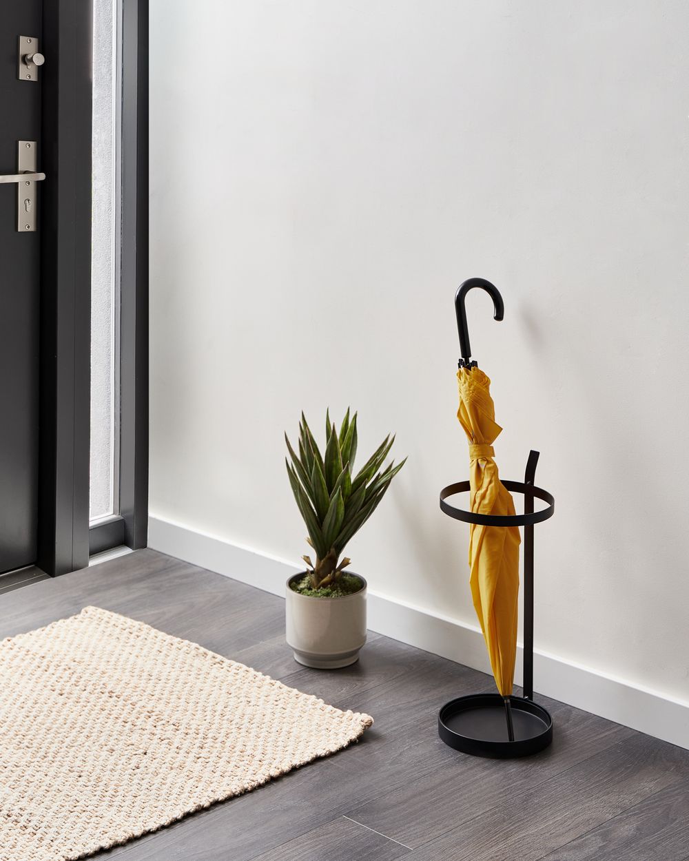 Porte-parapluie LOBAMBA Métal Noir