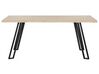 Dining Table 180 x 90 cm Light Wood GRAHAM _755617