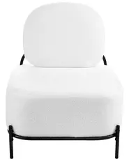Poltrona LUNDE Bouclé Bianco_1059357