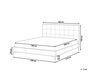 Sametová postel 160 x 200 cm šedá AMBERT_786696
