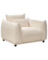 Boucle Armchair White JAMSA_933012