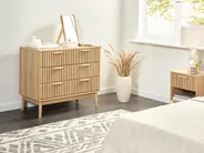 Komoda 3 szuflady LYNWOOD Jasnobrązowy_945529