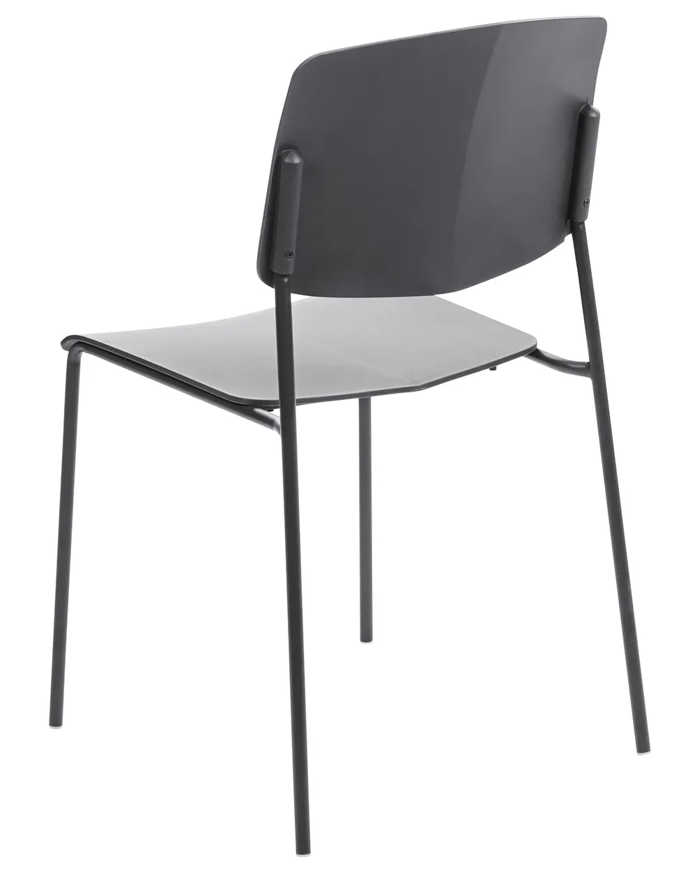 Set di 4 sedie da pranzo ASTORIA Nero_868254