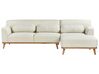 Venstrevendt hjørnesofa off-white SIMOS_927970