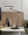 LED Desk Lamp LACERTA with Wireless Charger Metal Black