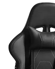 Gaming Stuhl VOLTIXA Kunstleder Schwarz_1133699