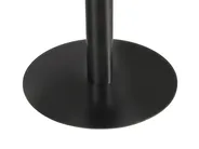 Bar Table MORELLA Black/ Dark Brown 60 cm 60 cm_998645