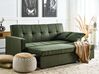 Fabric Sofa Bed Green GLOMMA_928603