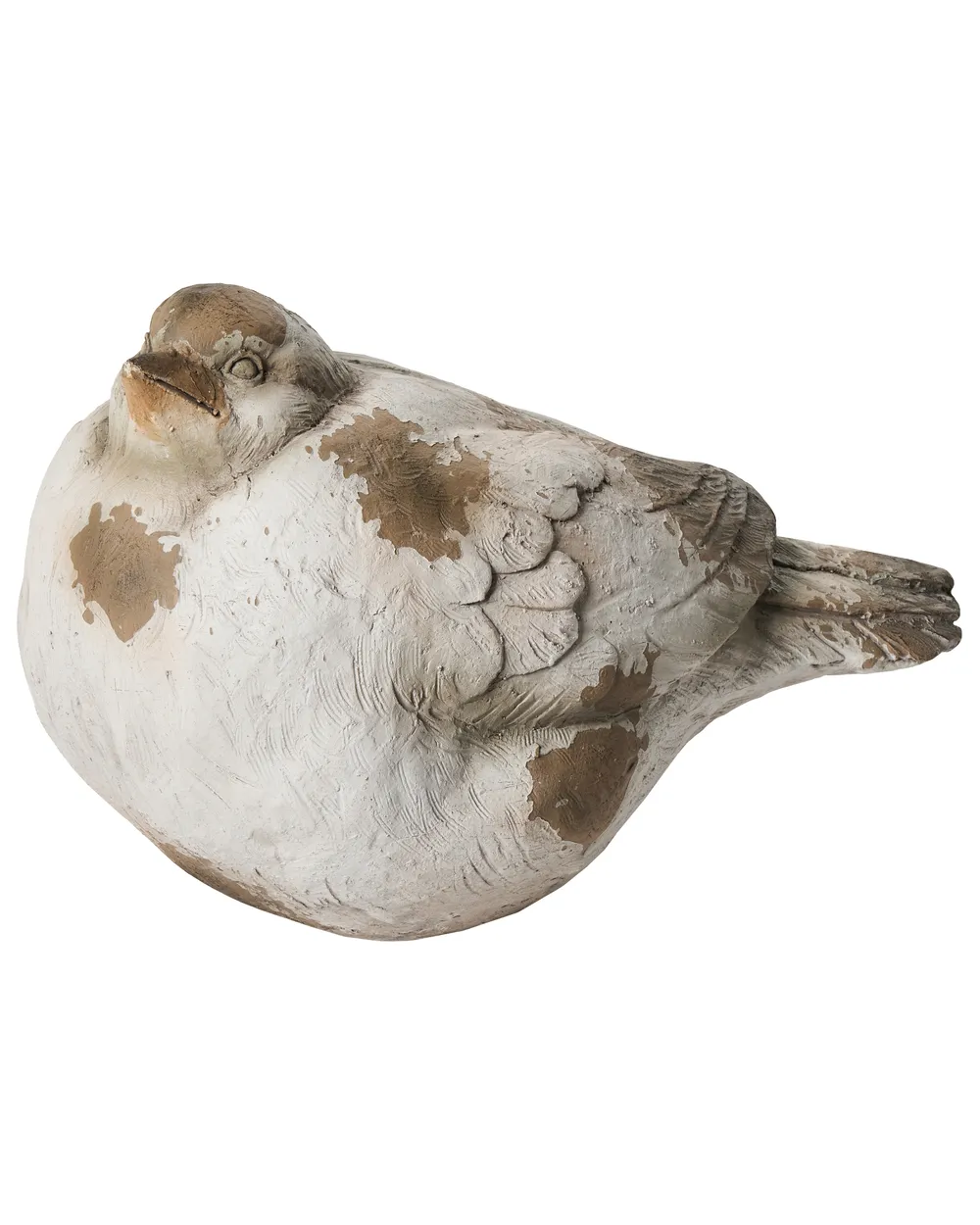 Set di 3 figure decorative da giardino ANGHIARI Uccello Beige_1054875