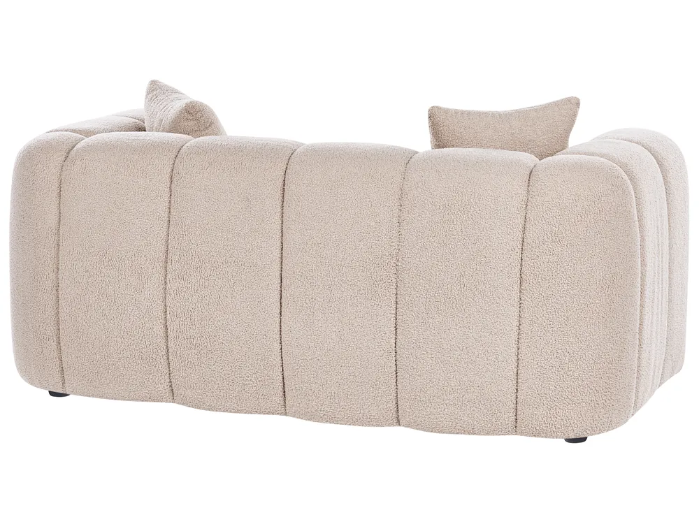 Divano 2 posti MORSIL Bouclé Beige_1057309