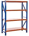 Garage Shelving FIUGGI 150 cm 200 cm Metal Orange
