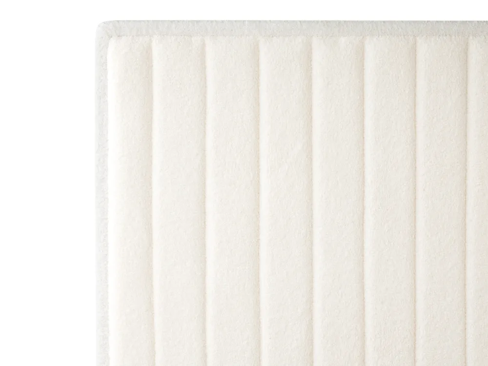 Adjustable Bed Boucle DUKE II 80 x 200 cm (EU Small Single) Off-White_1026184